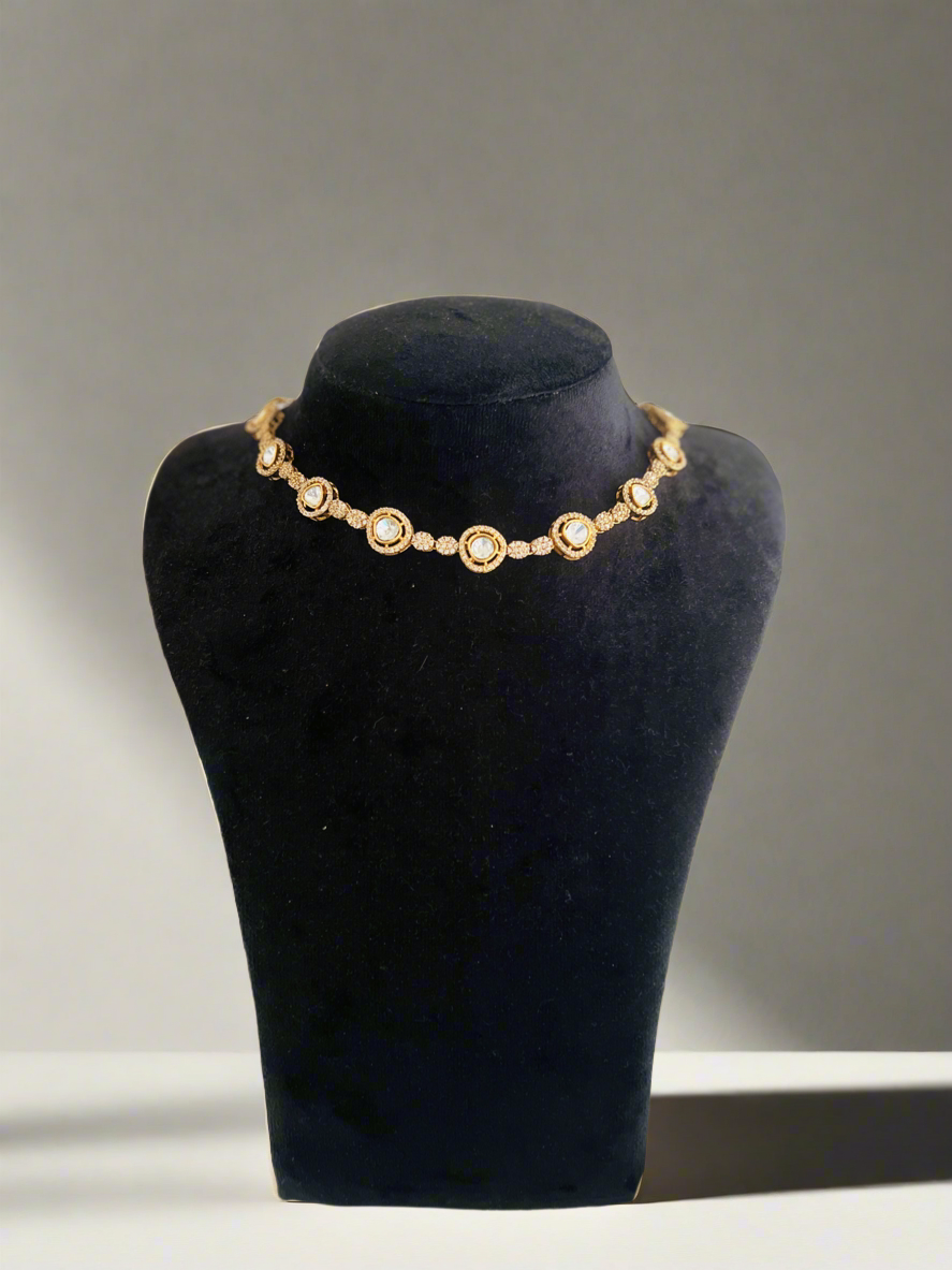Lunara Moissanite Choker - Neckpiece