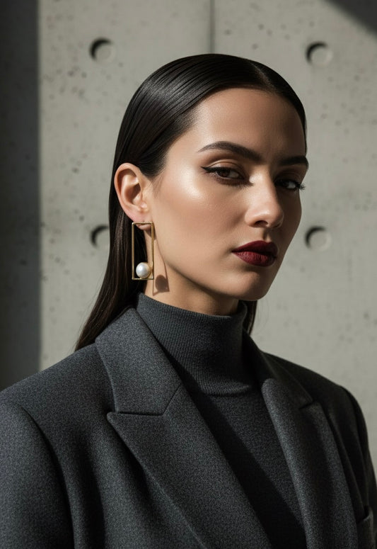 The Marcelline Pearl Earrings