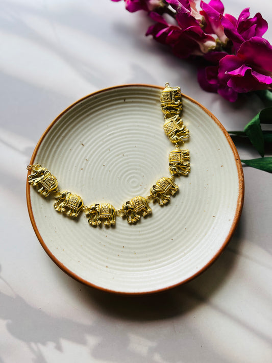Regal Elephant Choker Set