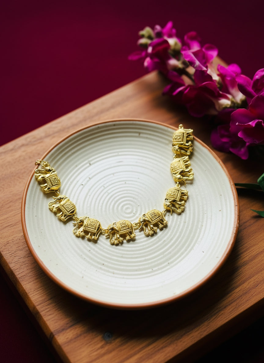 Regal Elephant Choker Set