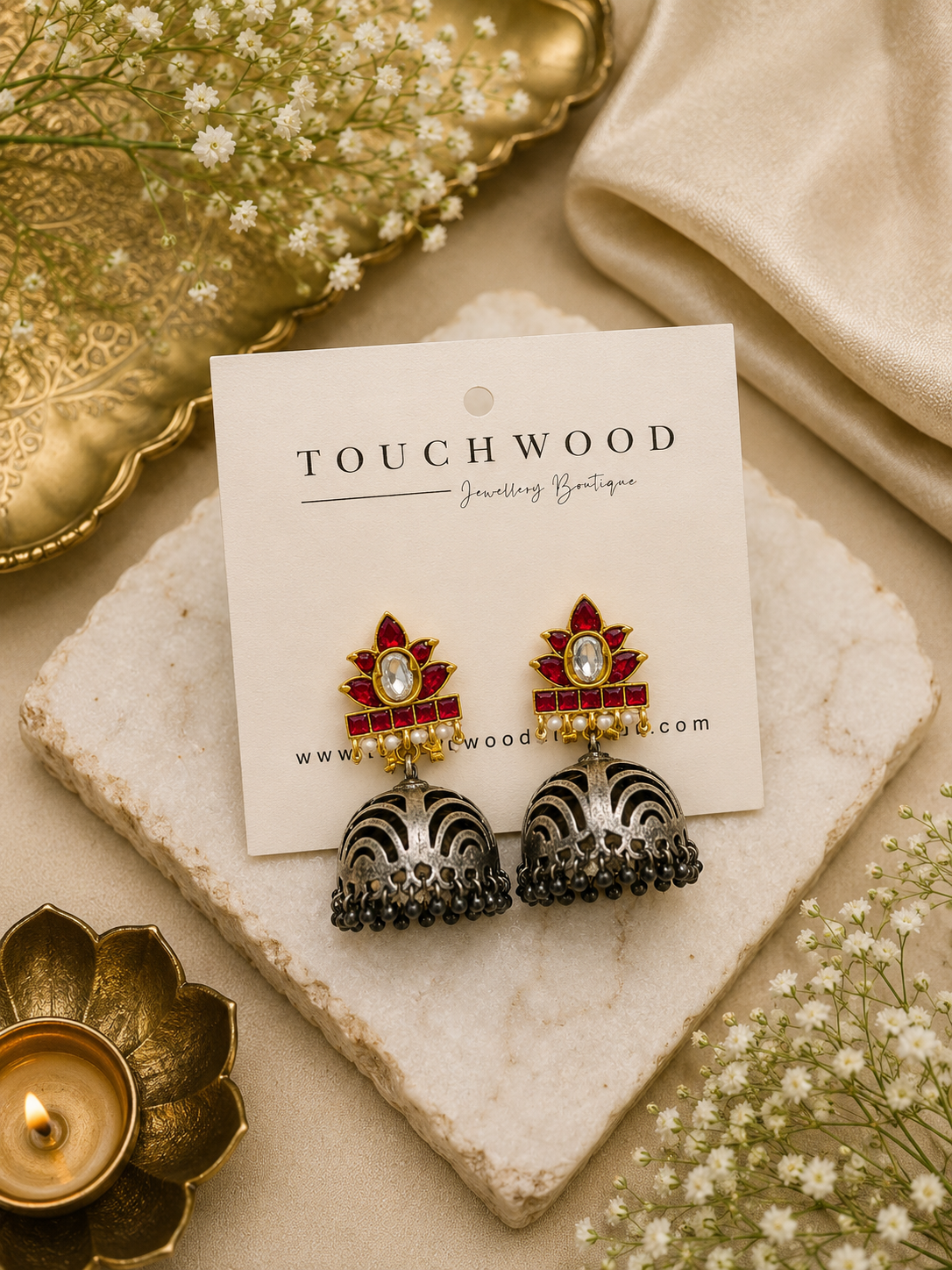 Padmika Heritage Jhumkas