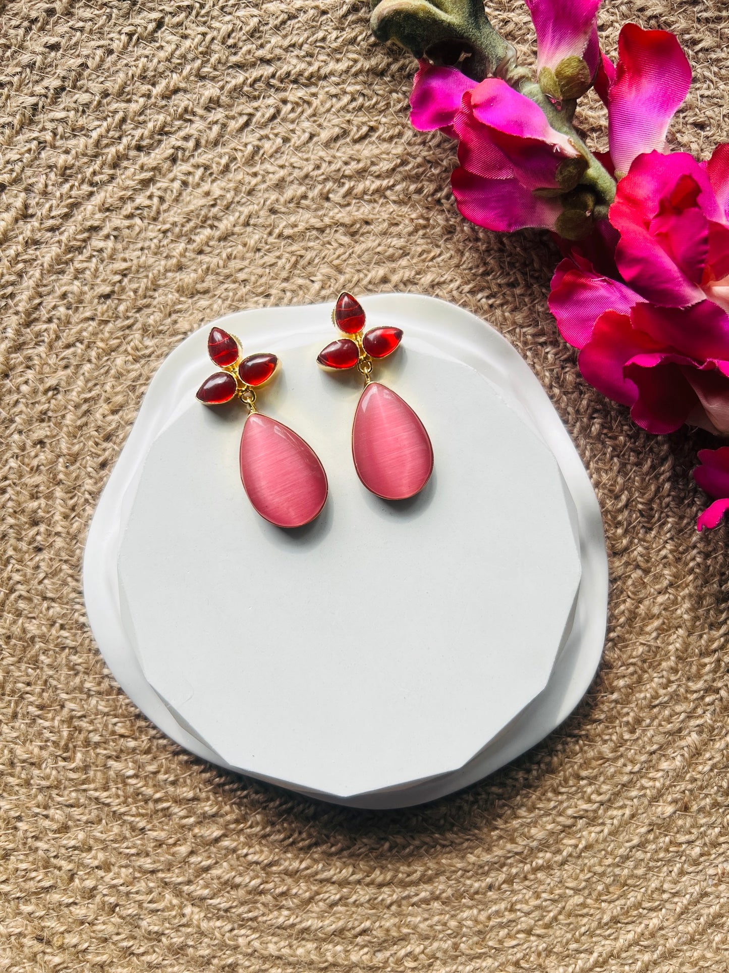 Tarang Stone Earrings -