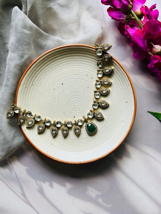 MOISSANITE MANGO STONE NECKLACE