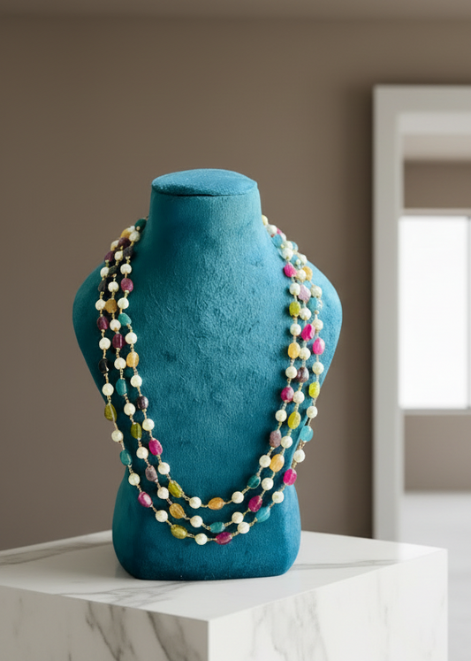 Rangriti – Jaipuri Layered Necklace