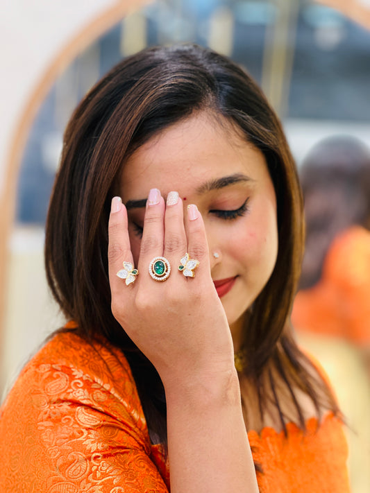 Celeste Flutter Ring