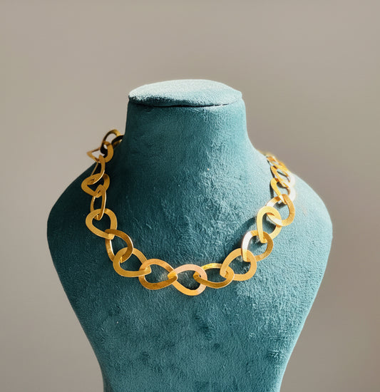 Aurelia Link Statement Necklace