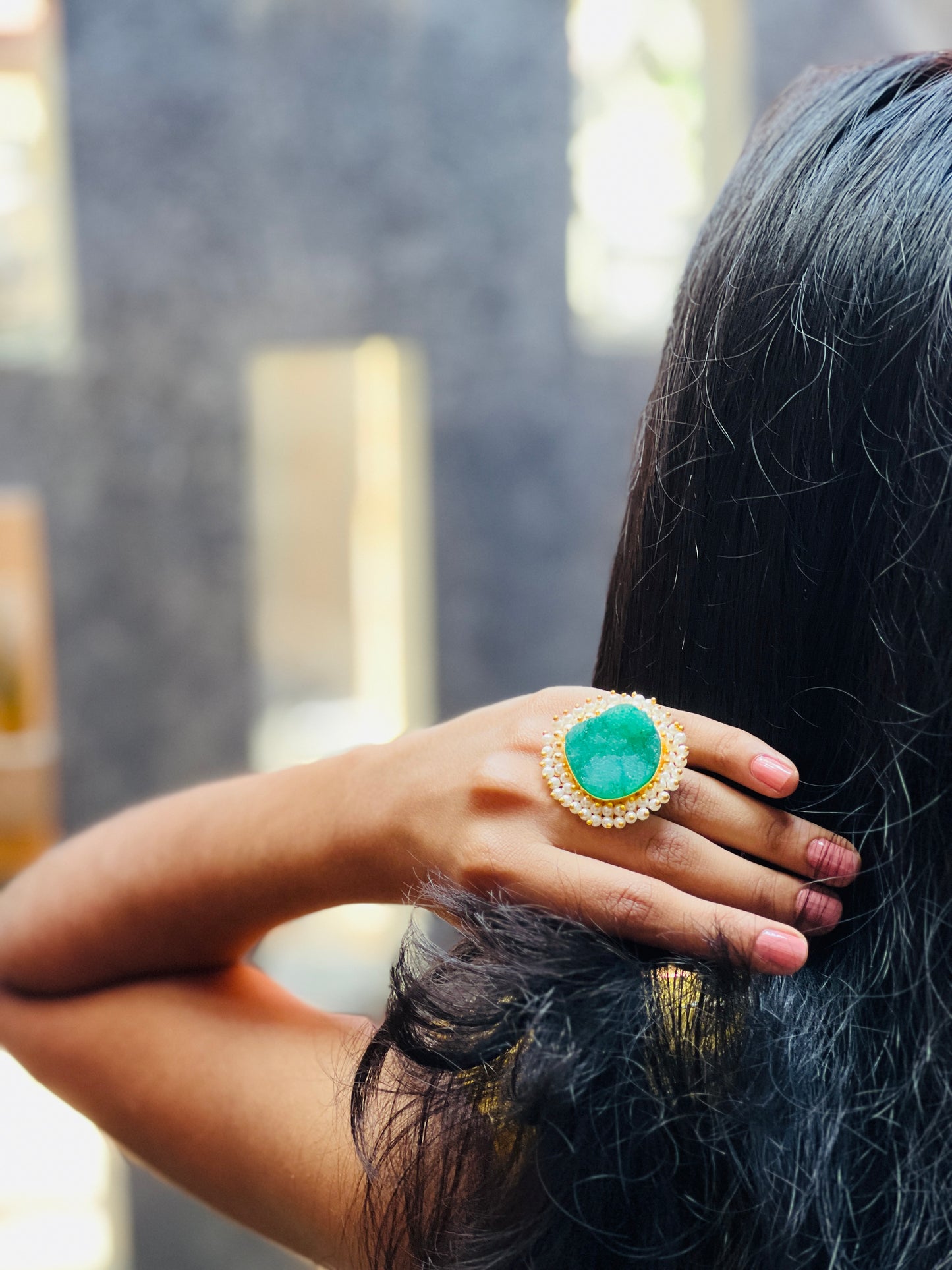 Druzzy Stone Rings - rings