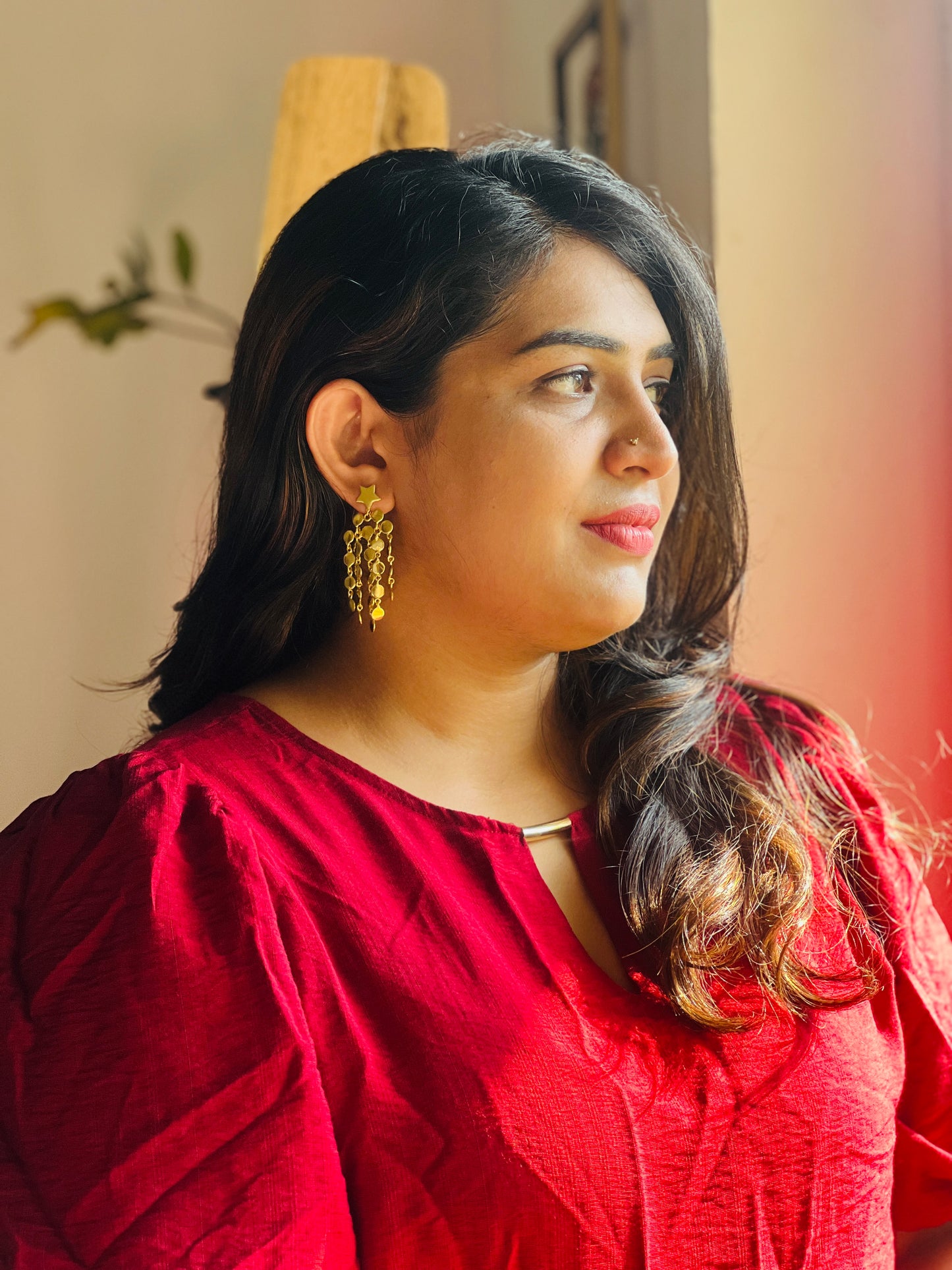 Stellar Cascade Earrings - Earrings