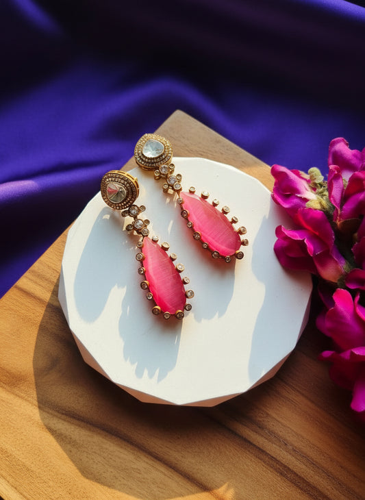 Aurora Luxe Moissanite Earrings - Earrings