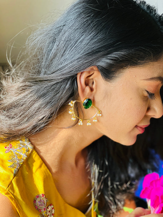 Meadow Stone Earrings - Earrings