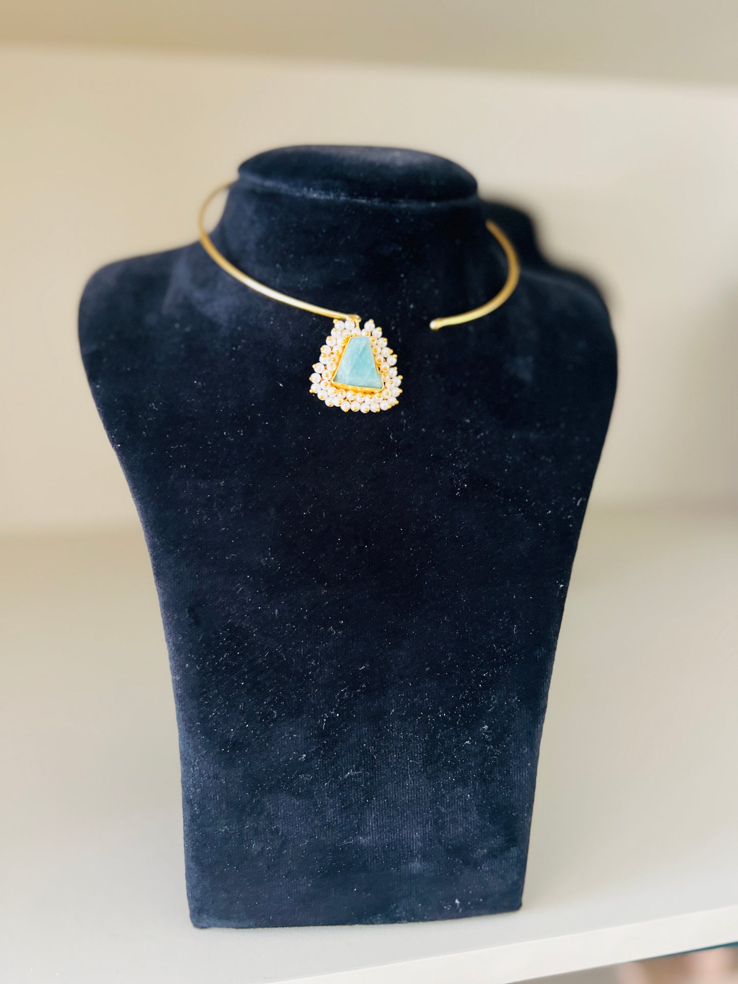 Sun Ember Stone Choker