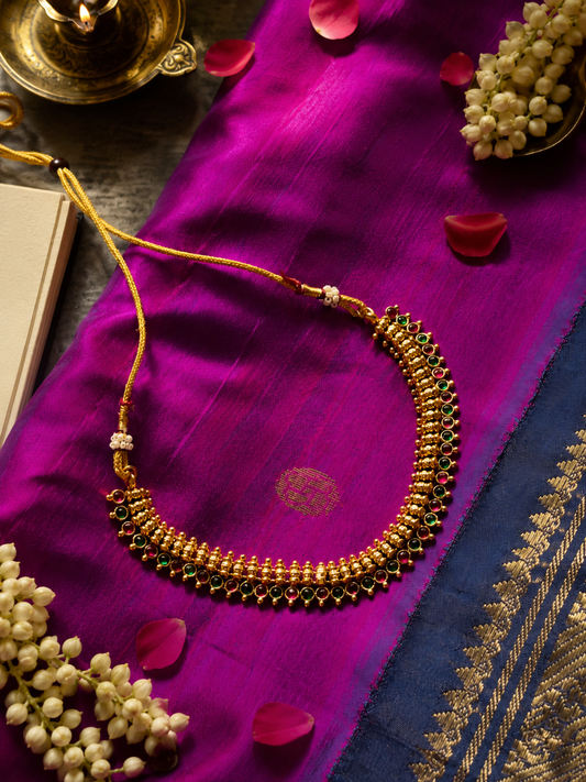 Navaratna Temple Choker