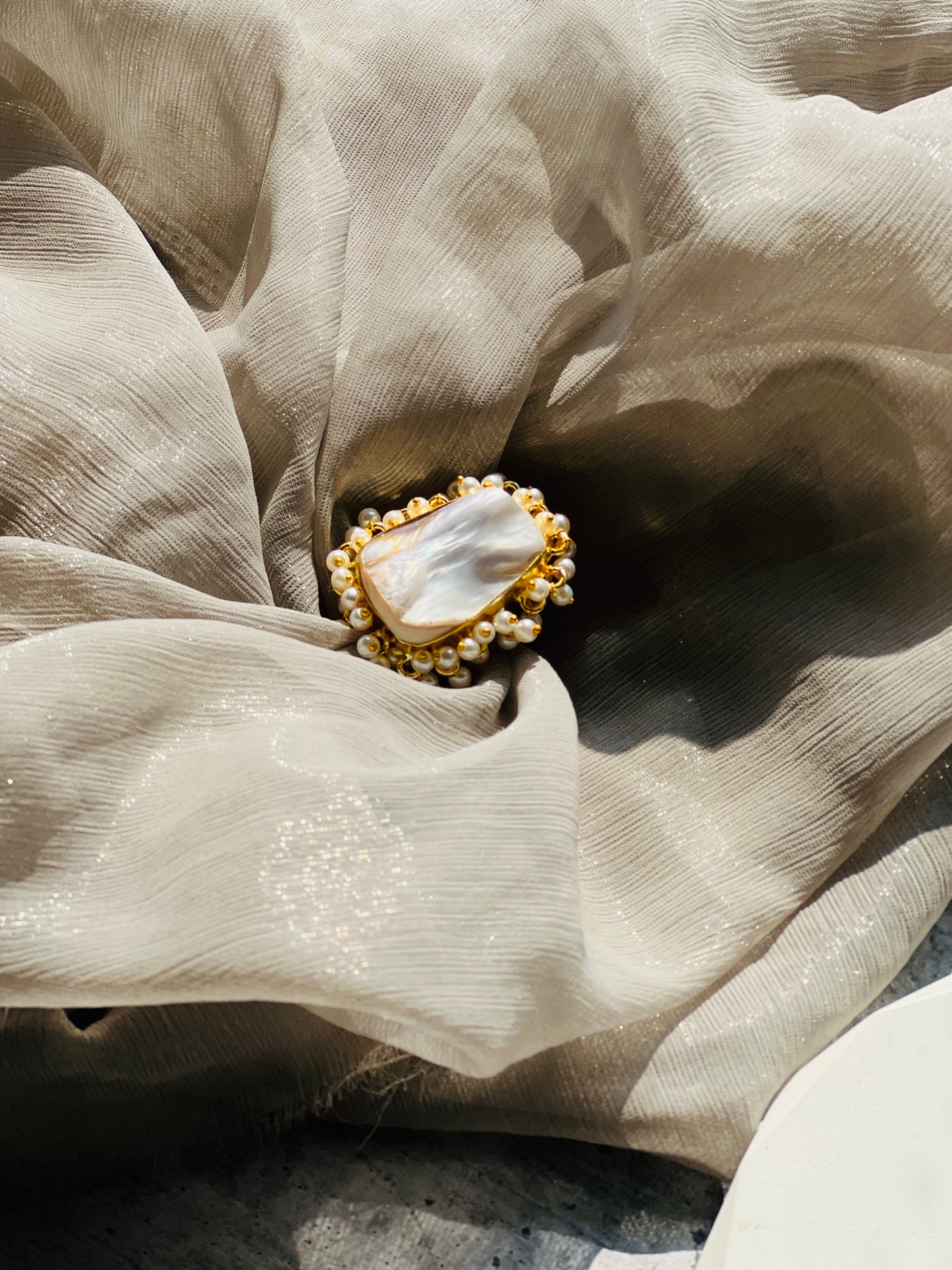 Aarini Baroque Statement Ring