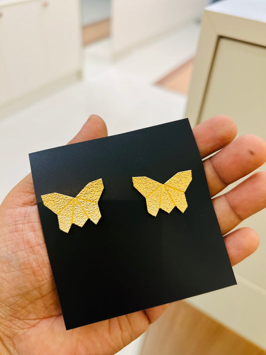 Golden Flutter Earrings