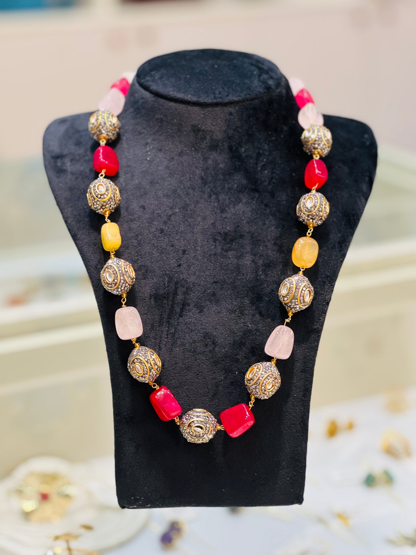 Rosé Ember Necklace