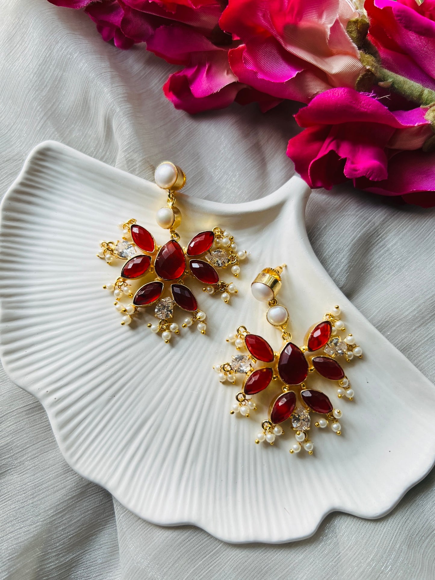 Flower Blooms - Earrings