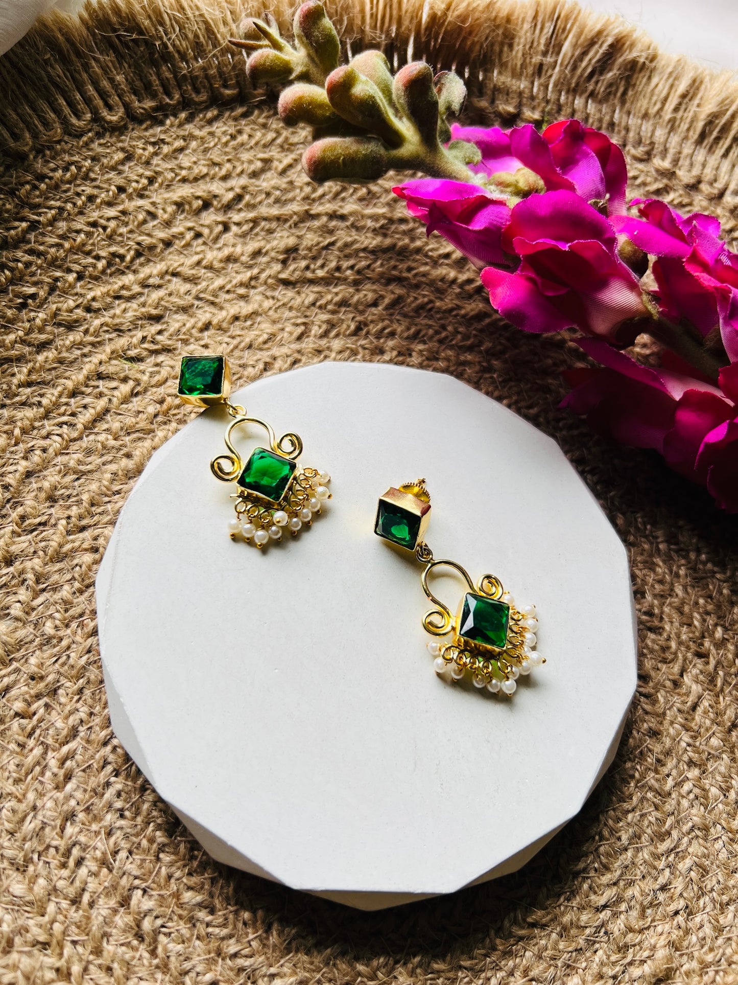 Royal Pearl Earrings - Earrings