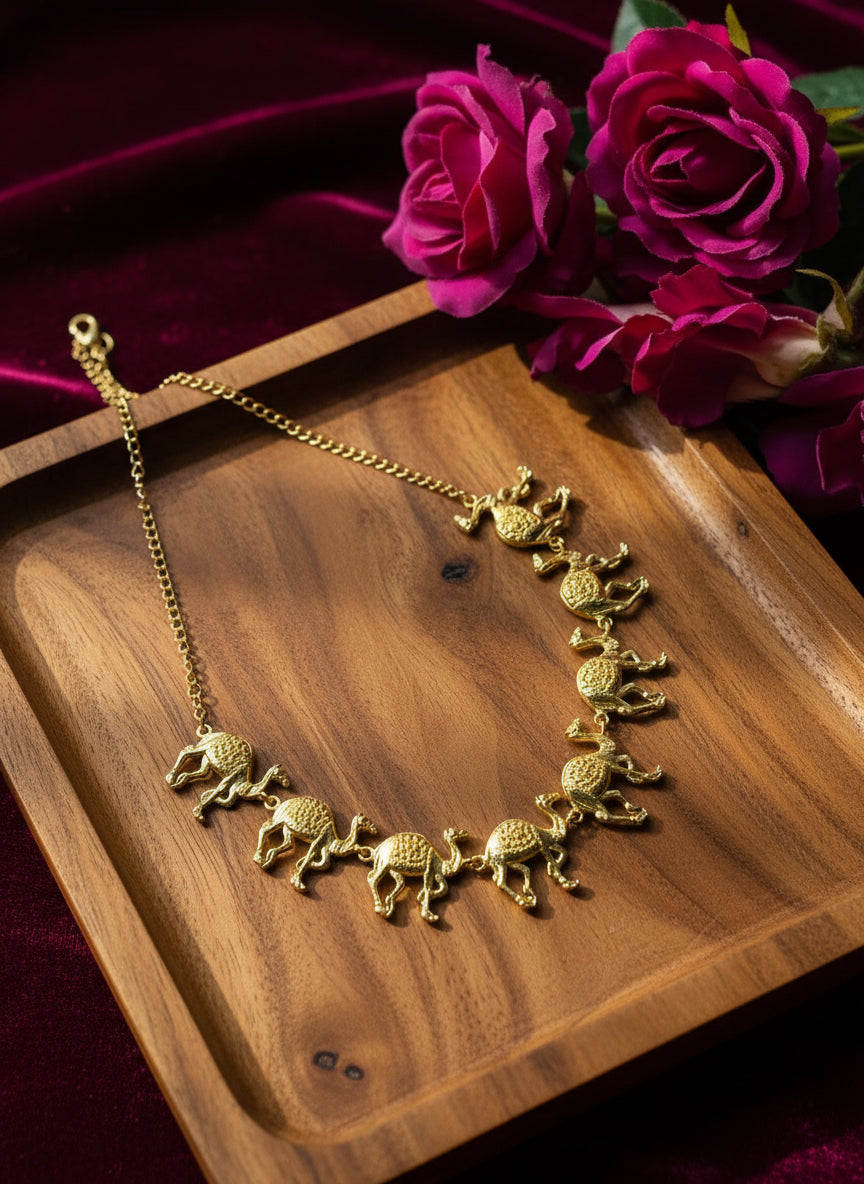 Desert Charm Camel Choker Set