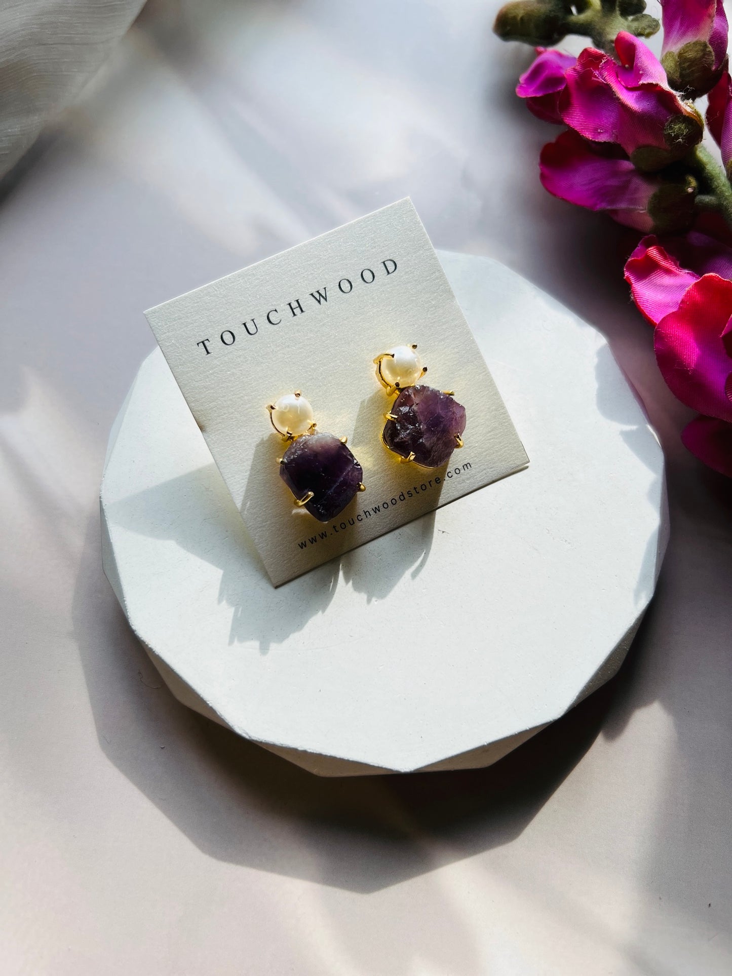 Pearl Whisper Earrings - Earrings
