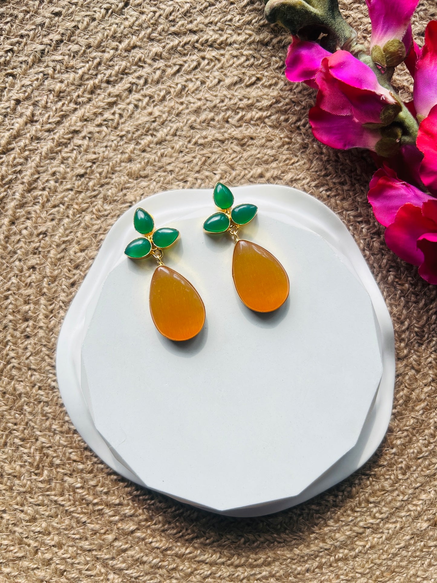 Tarang Stone Earrings -