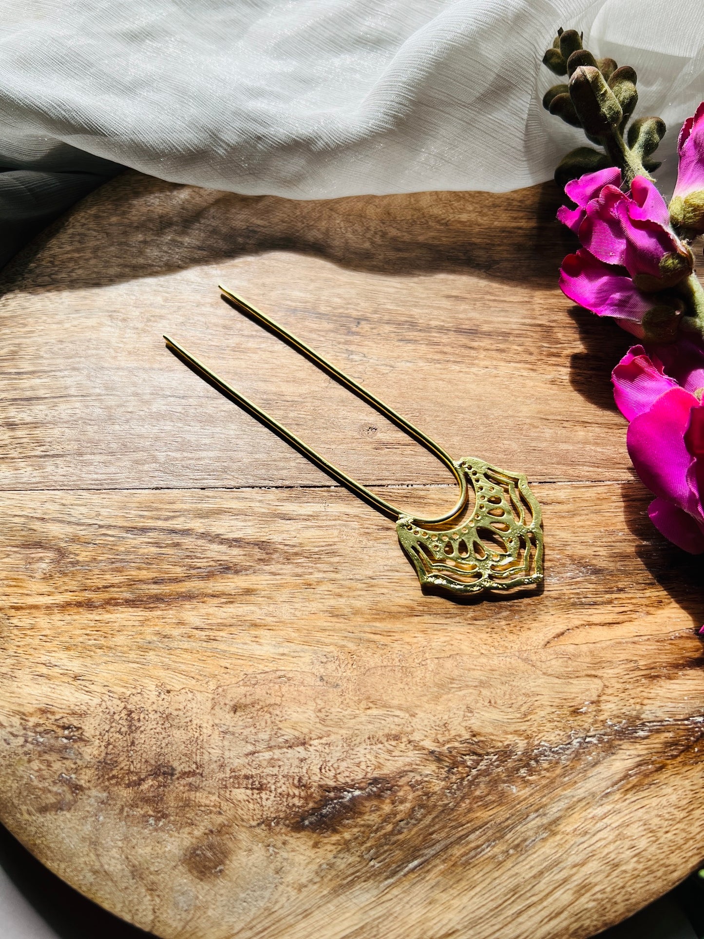 The Plaited U-Hair Pin