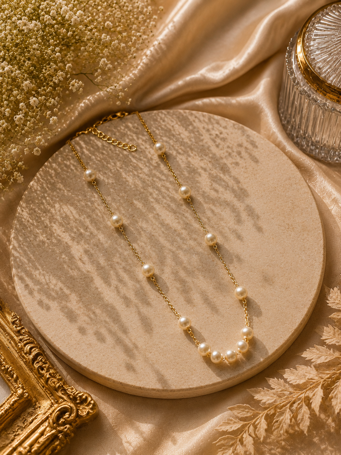 Pearl Cascade Necklace