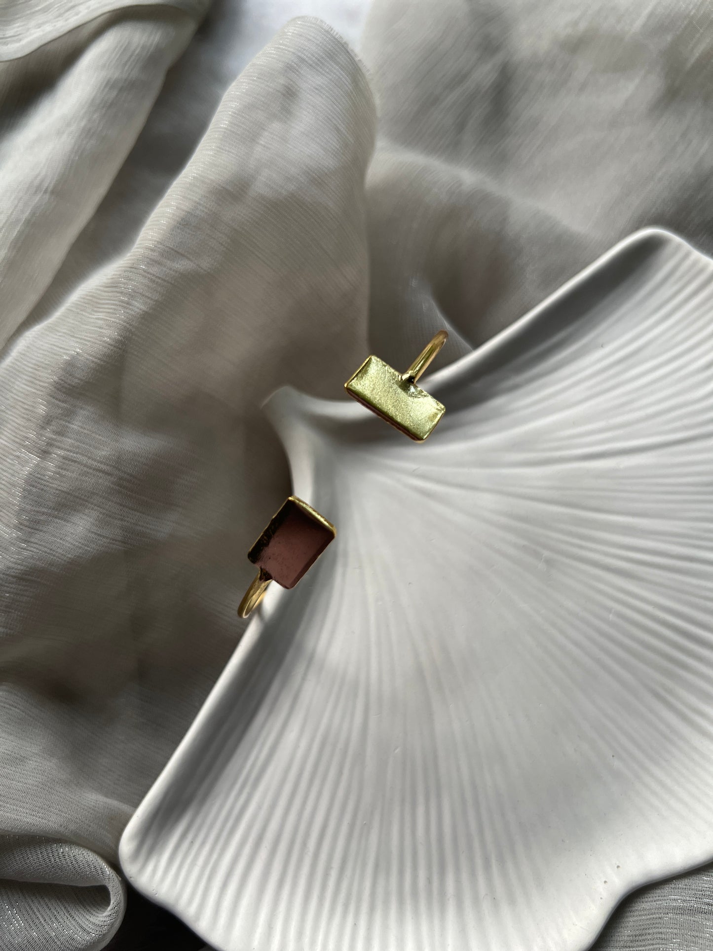 NOE GOLDEN ADJUSTABLE BANGLE - bangles