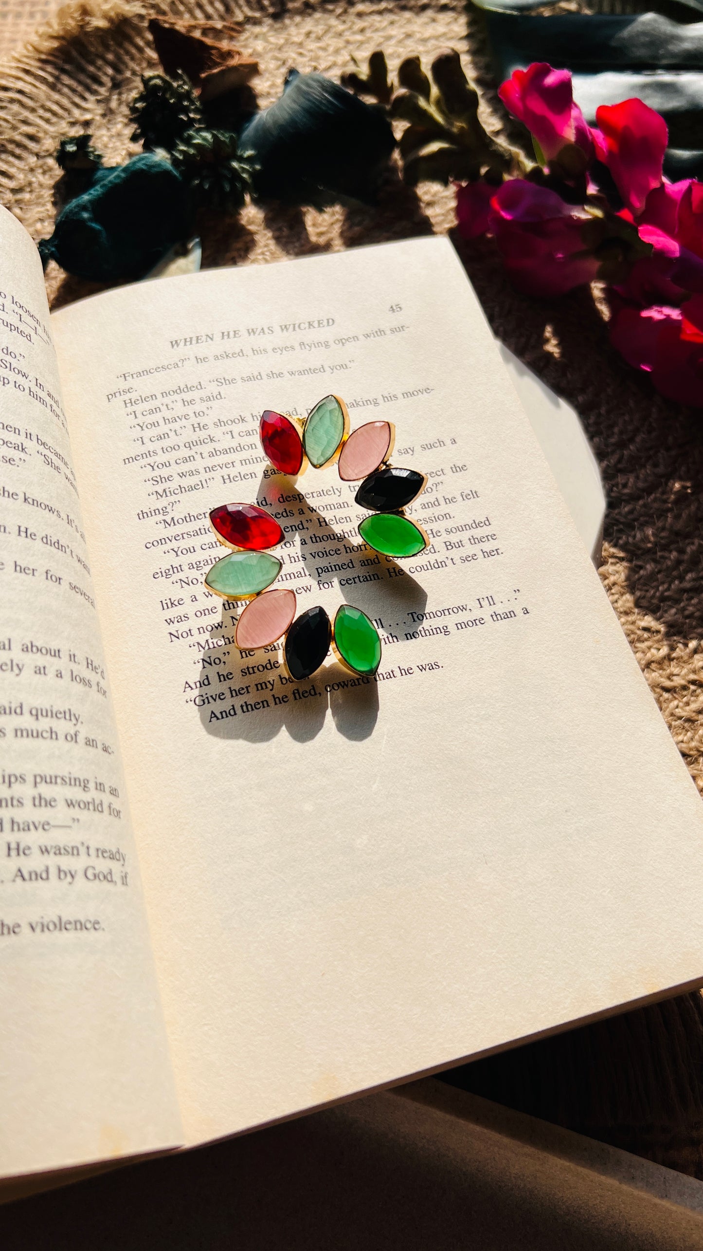 Luna leaf Earrings - Earrings