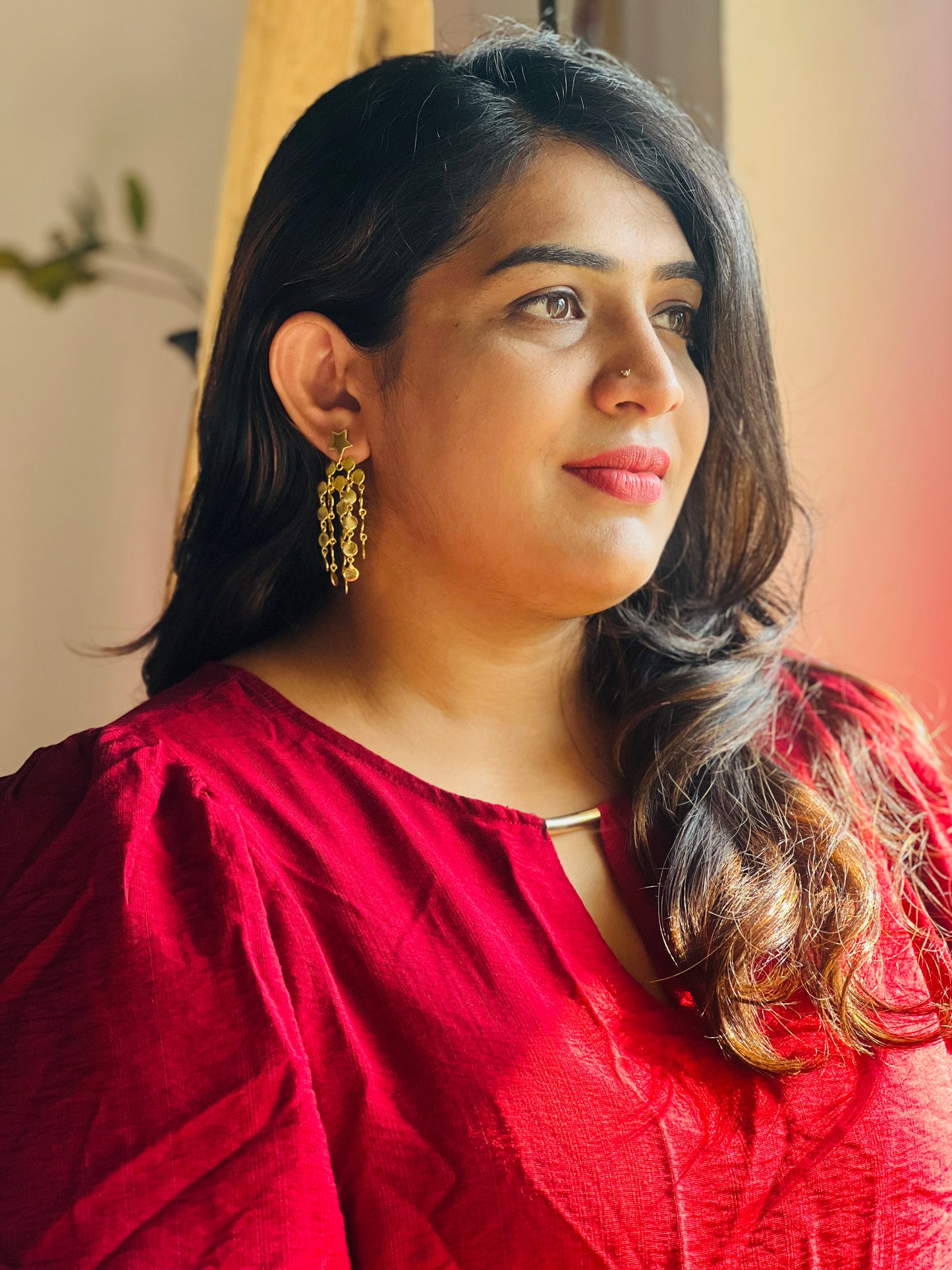 Stellar Cascade Earrings - Earrings