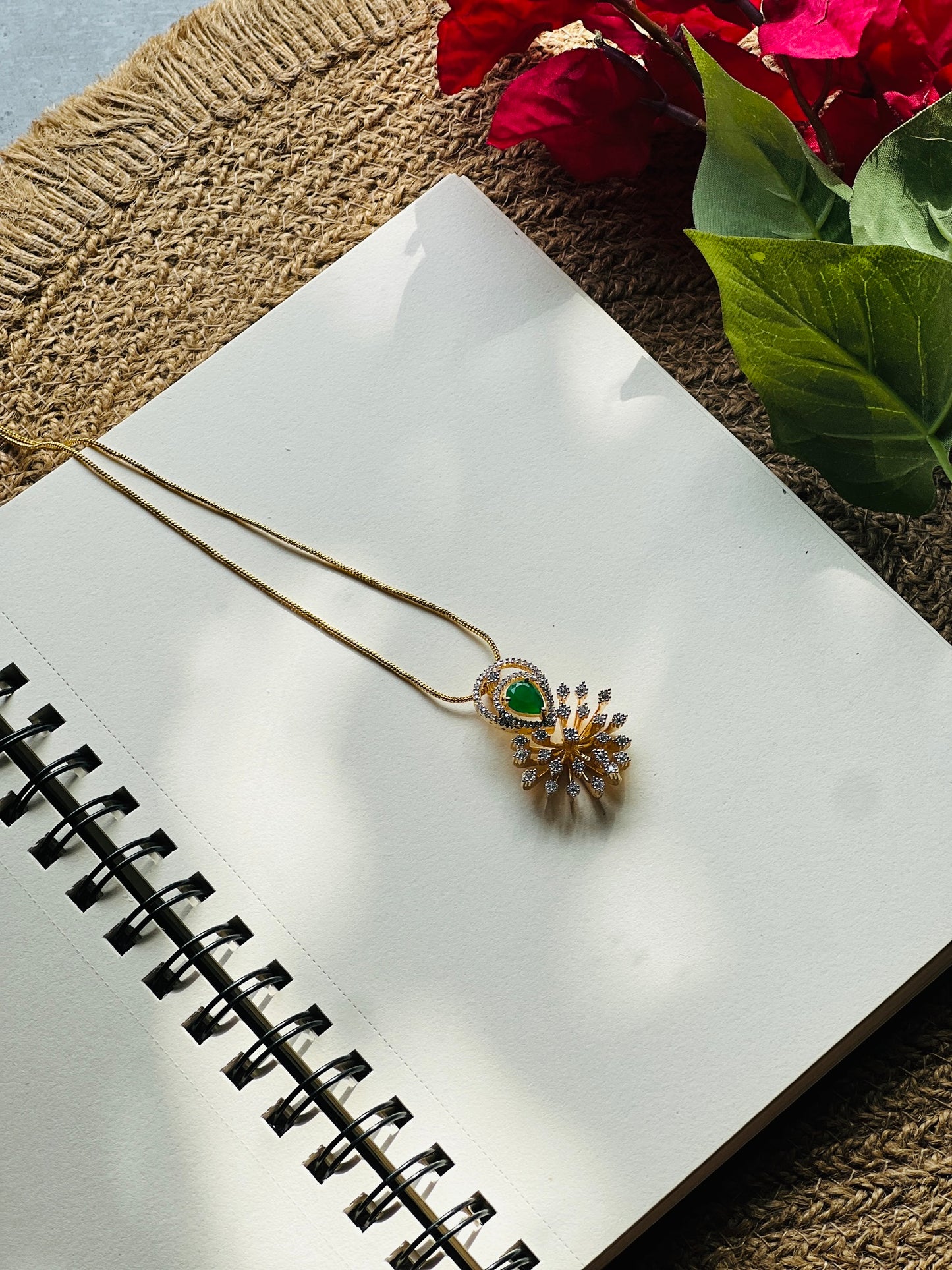Seraphina Spark Pendant Chain