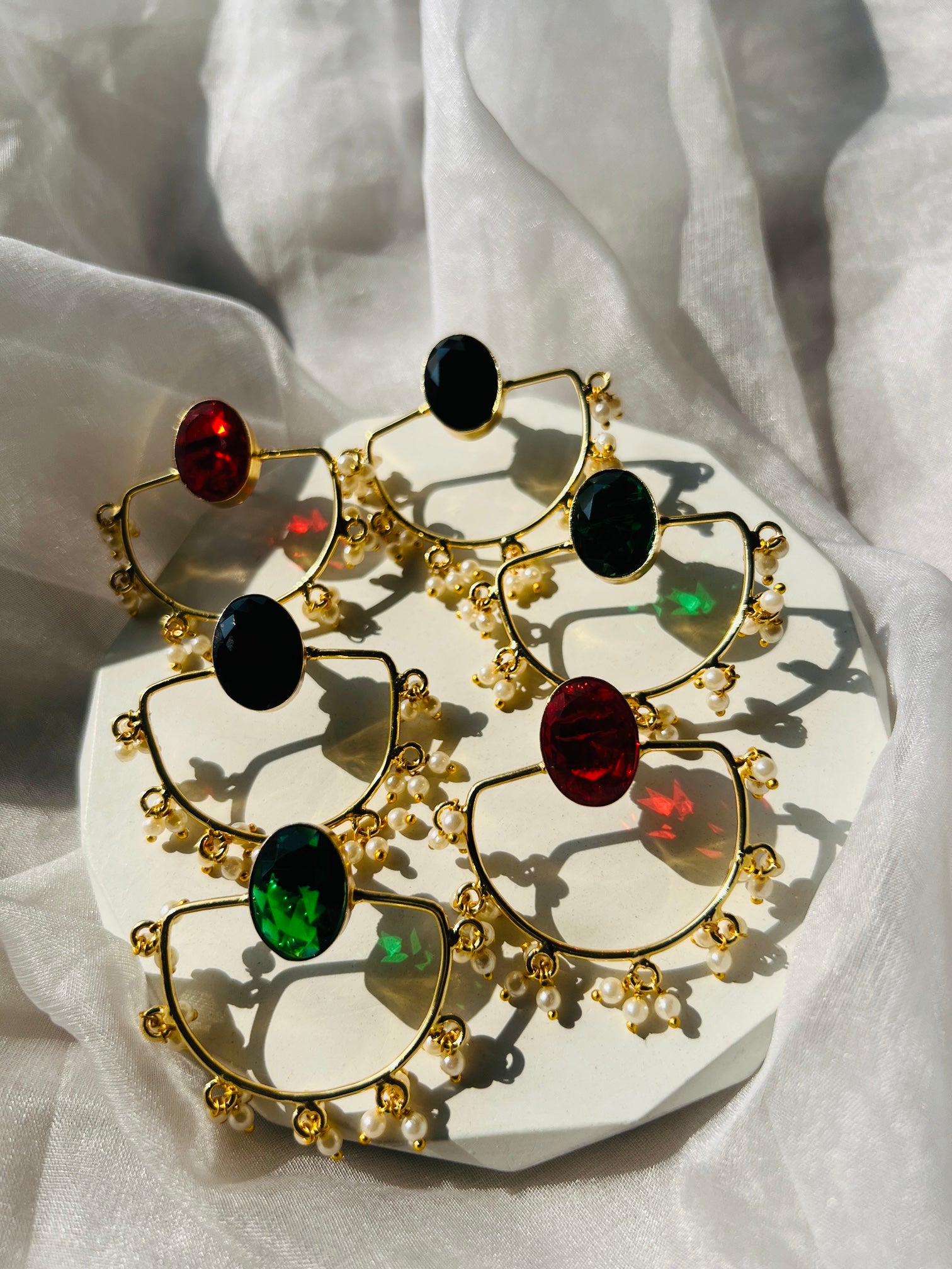 Meadow Stone Earrings - Earrings