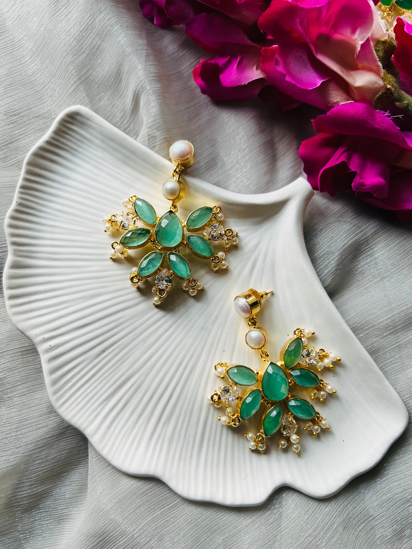 Flower Blooms - Earrings