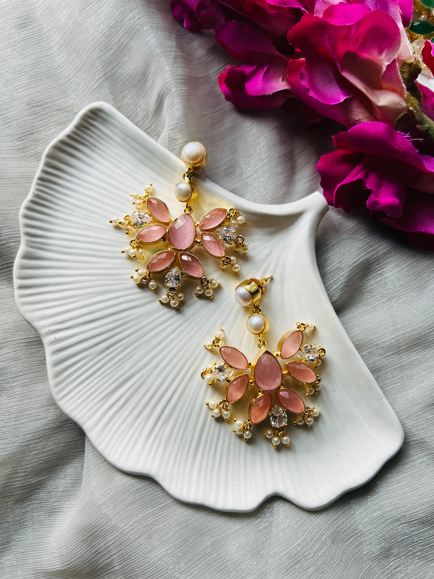 Flower Blooms - Earrings
