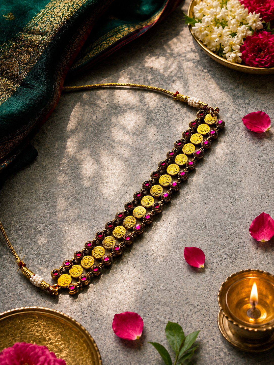 Lakshmi Kasu Maala Choker