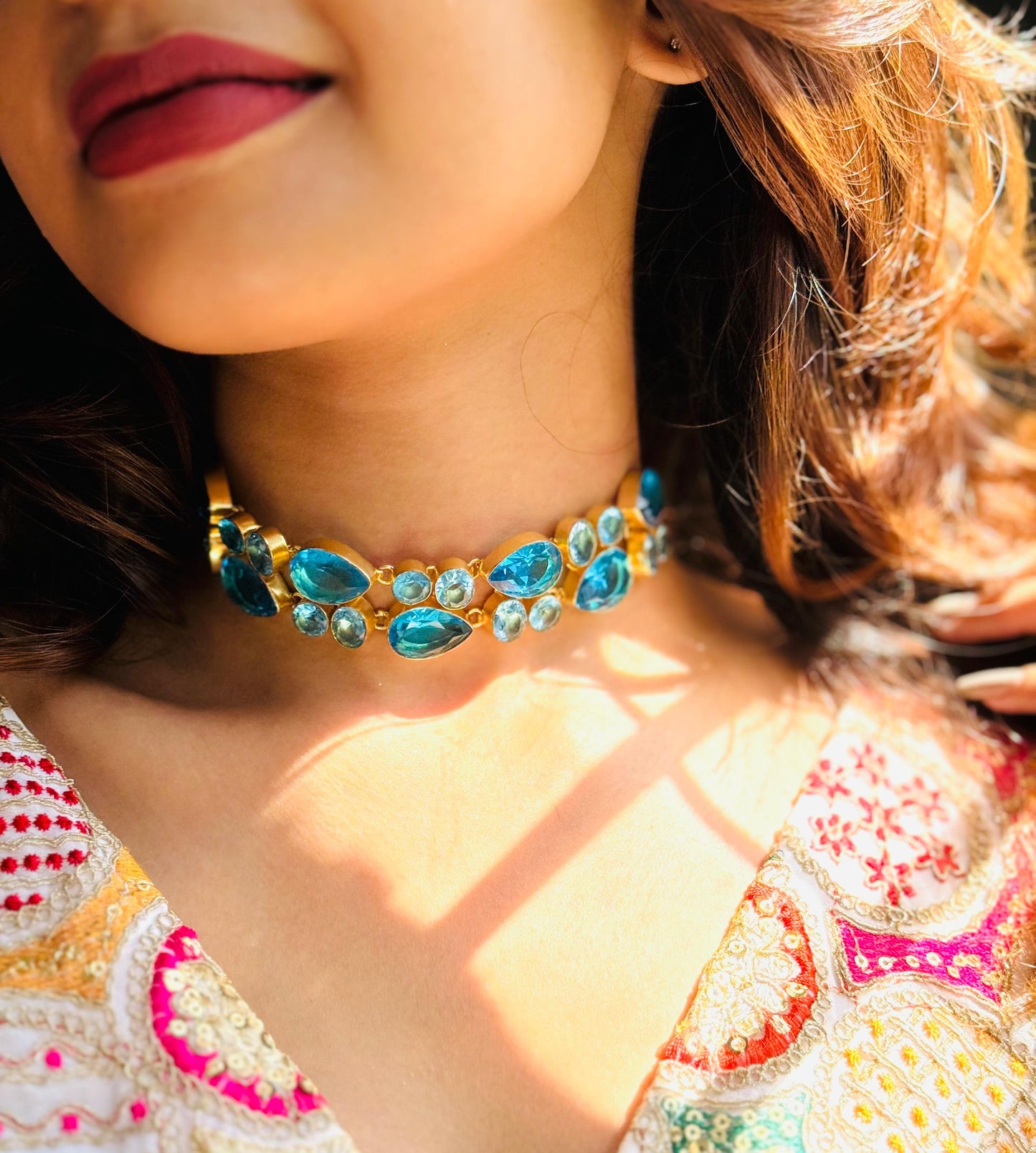 COFFEE BEAN CHOKER - Neckpiece