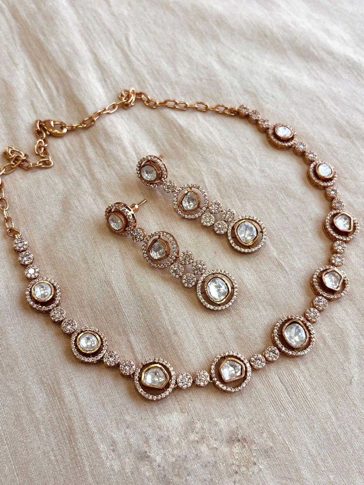 Lunara Moissanite Choker - Neckpiece
