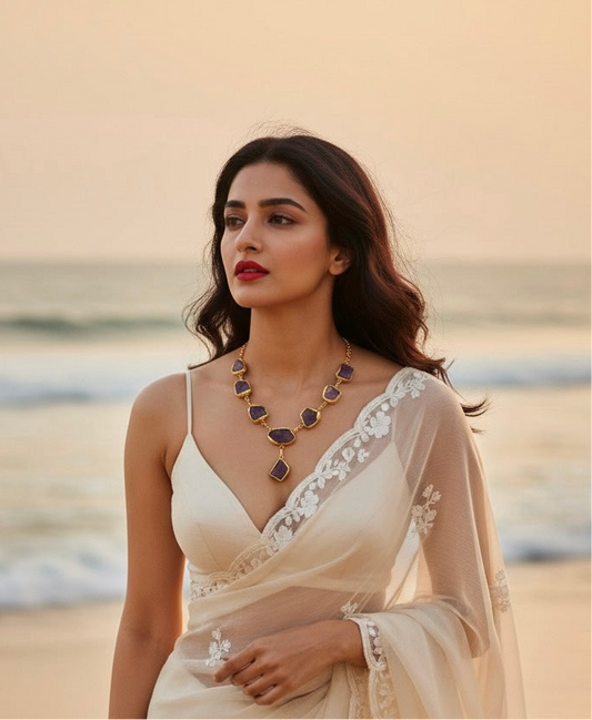 Amethyst Serenity Neckpiece