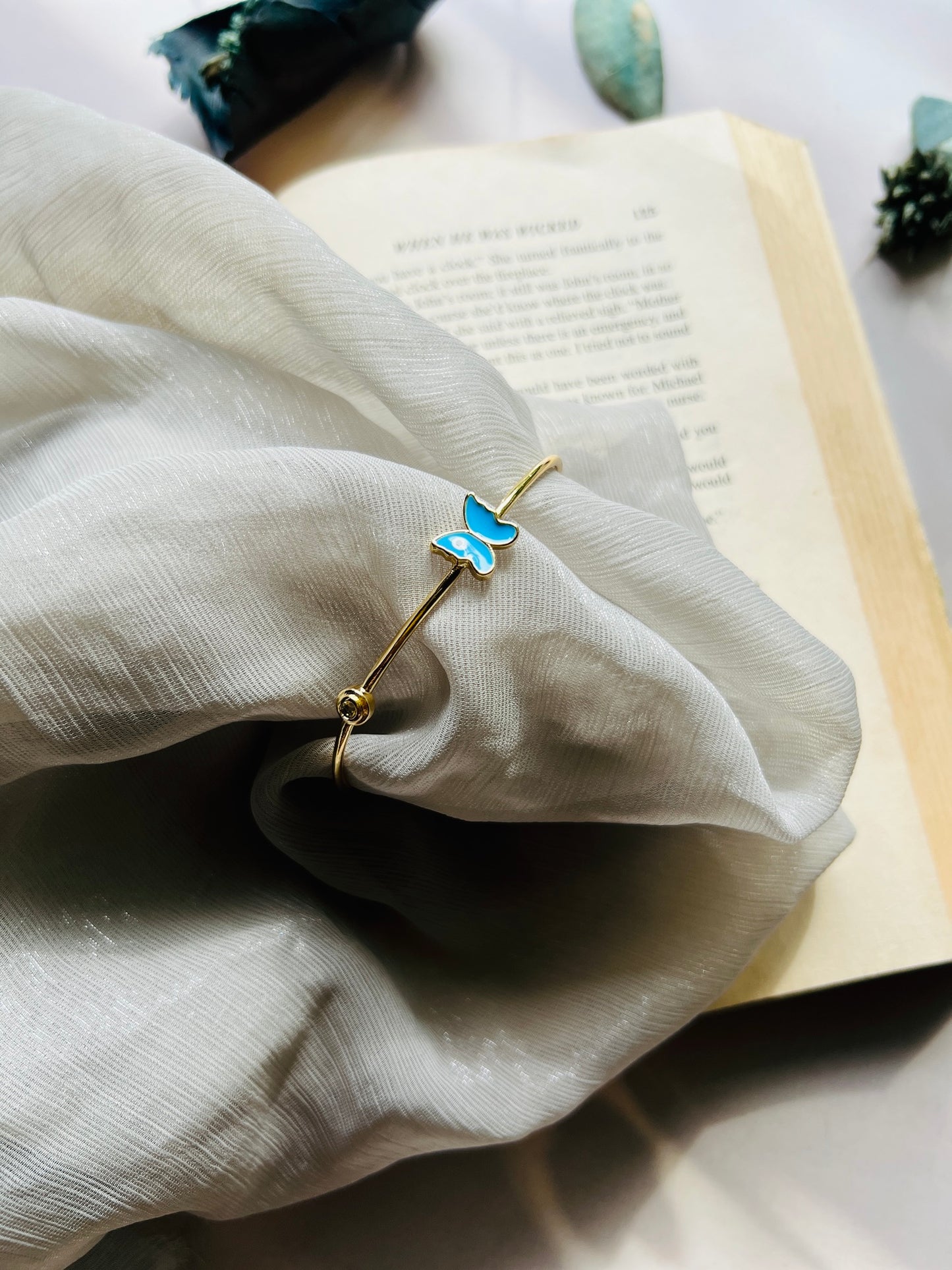Butterfly Glow Bangle
