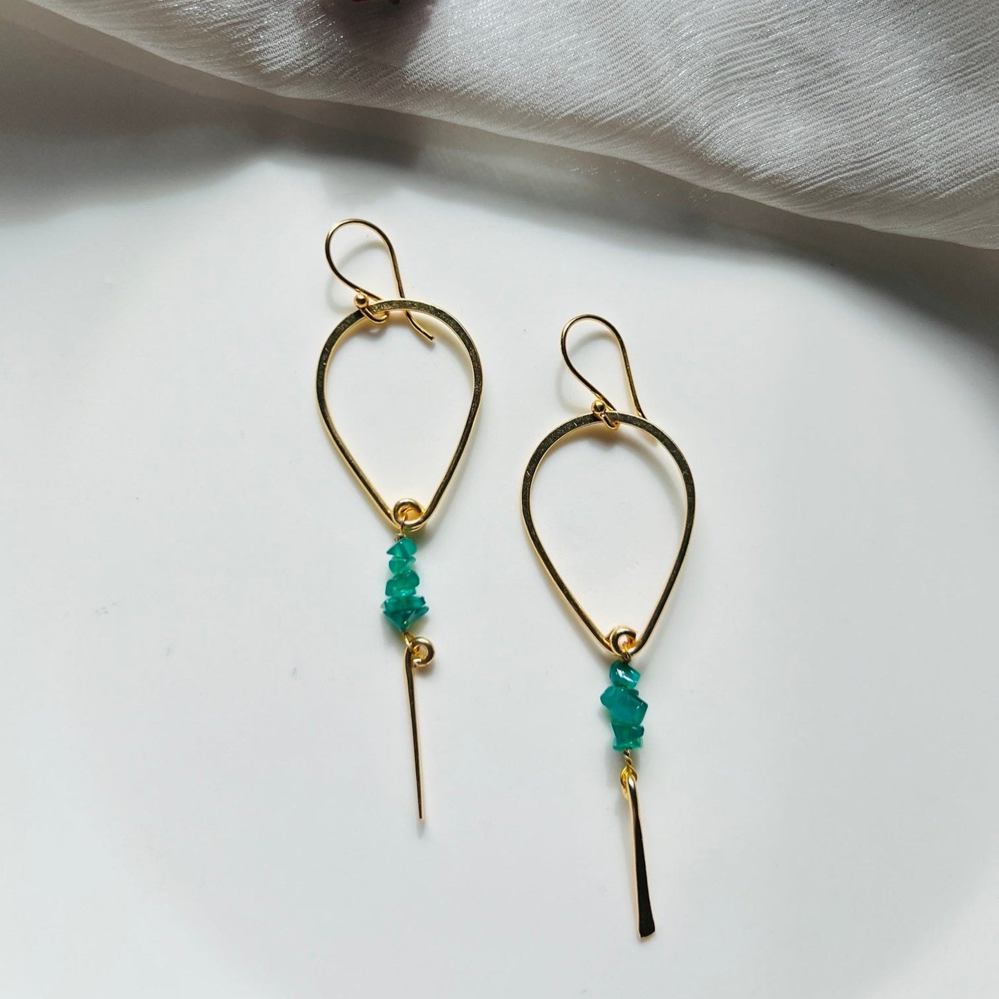 Balloon Long Hoops - Earrings