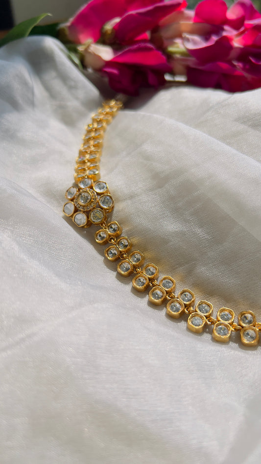 Moonlit Moissanite Choker