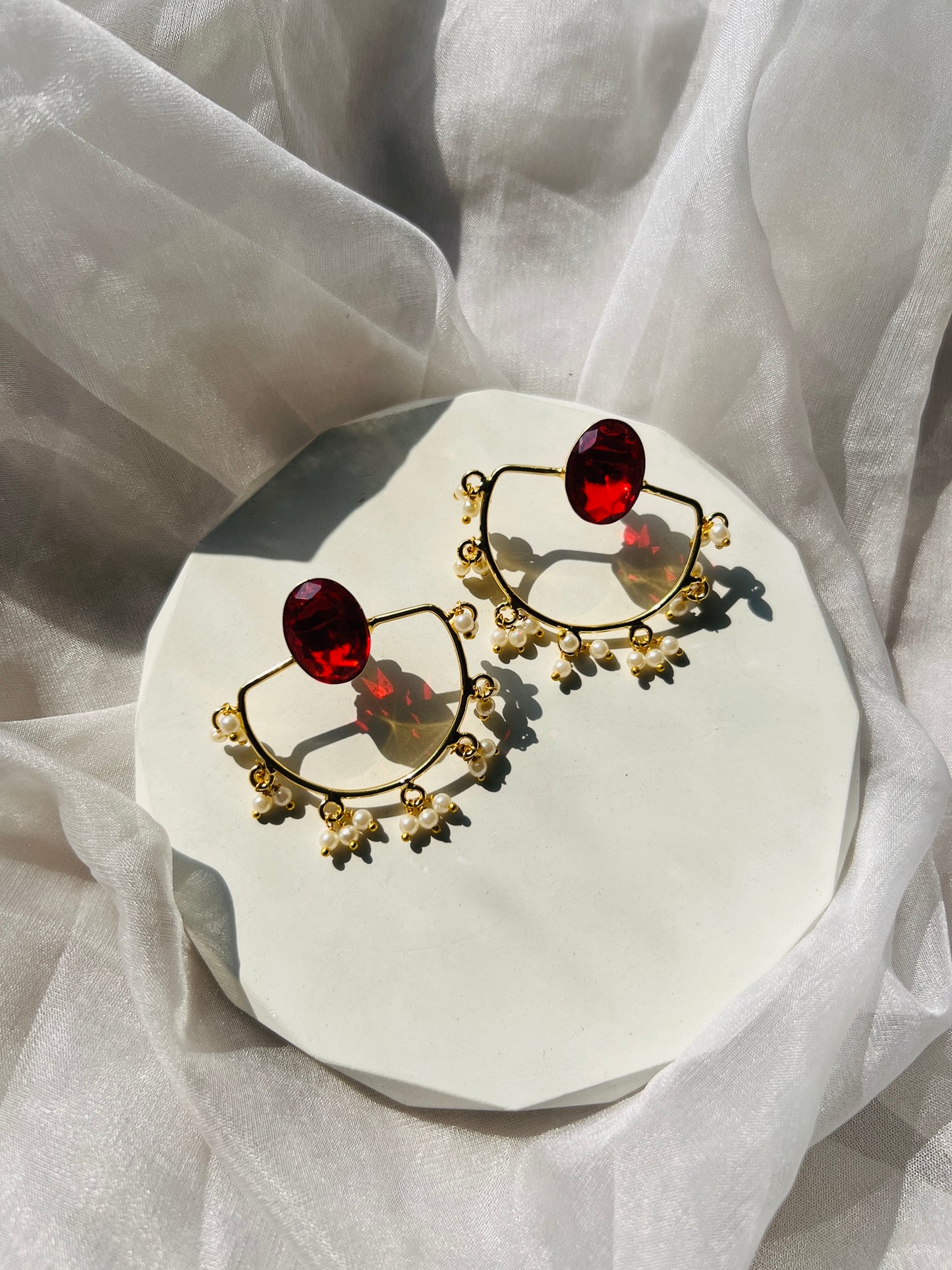 Meadow Stone Earrings - Earrings