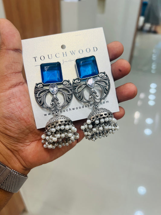 Regal Pearl Jhumkas