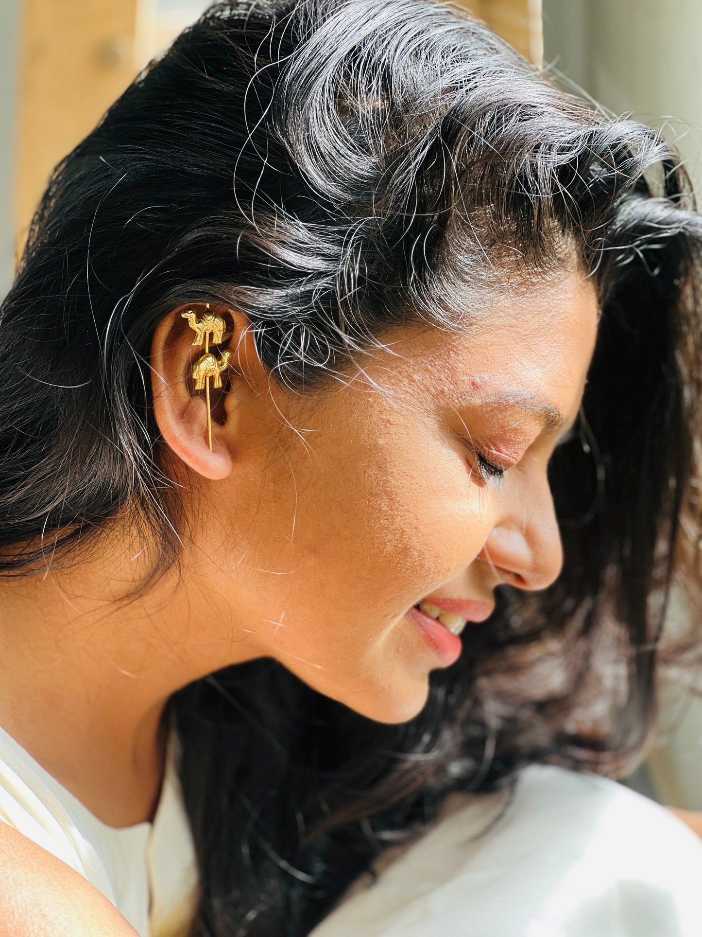Camel Ear Cuffs (PAIR) - Earrings