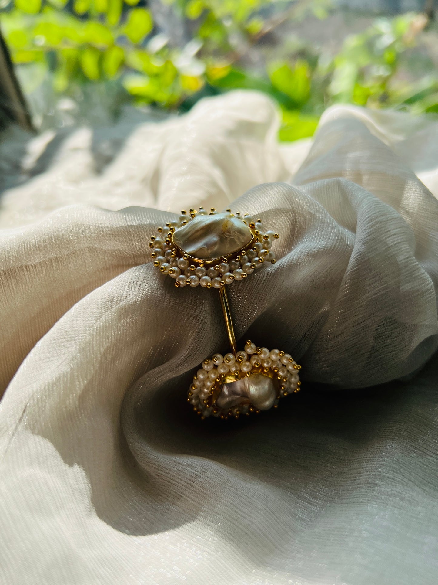 Tri Baroque Statement Bangle