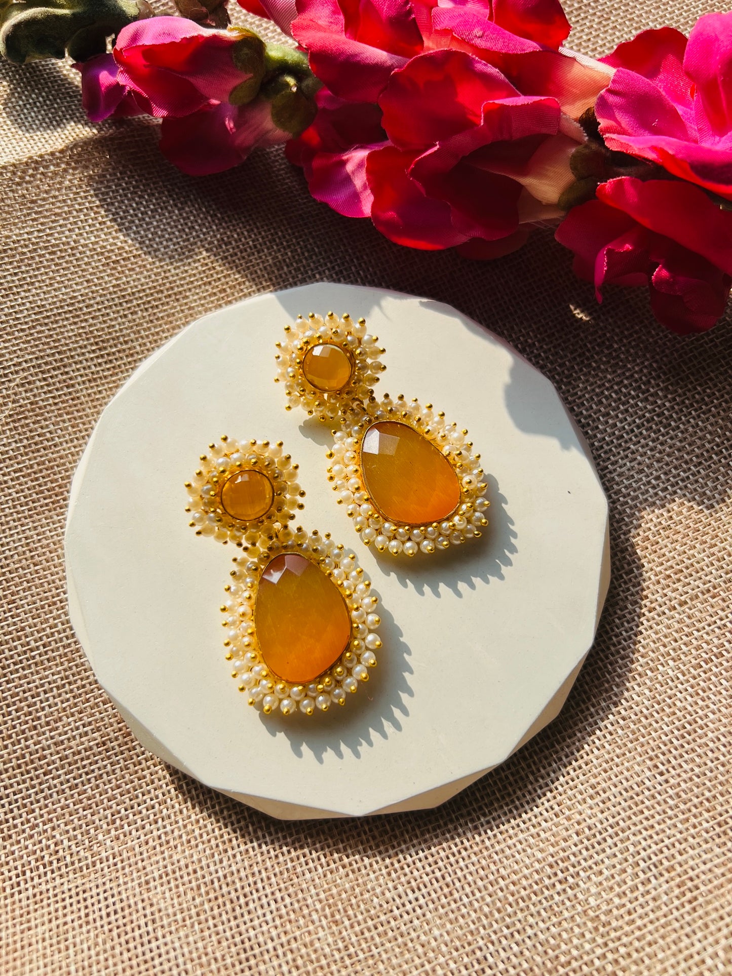 Monalisa Pearl Earrings -