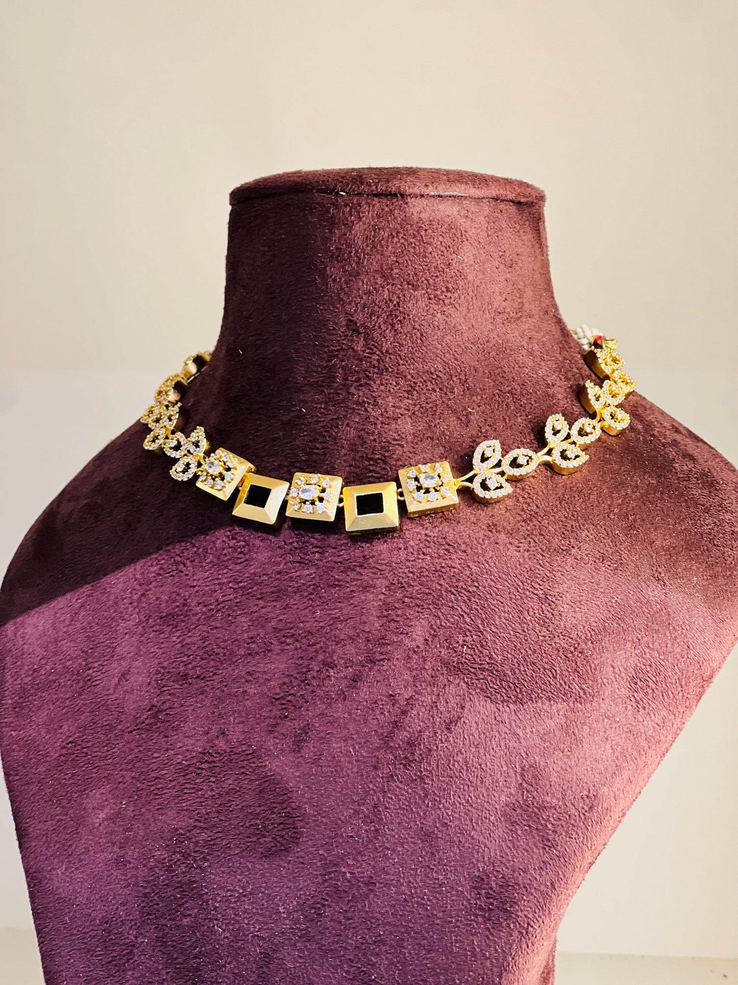 Golden Ivy Charm Necklace