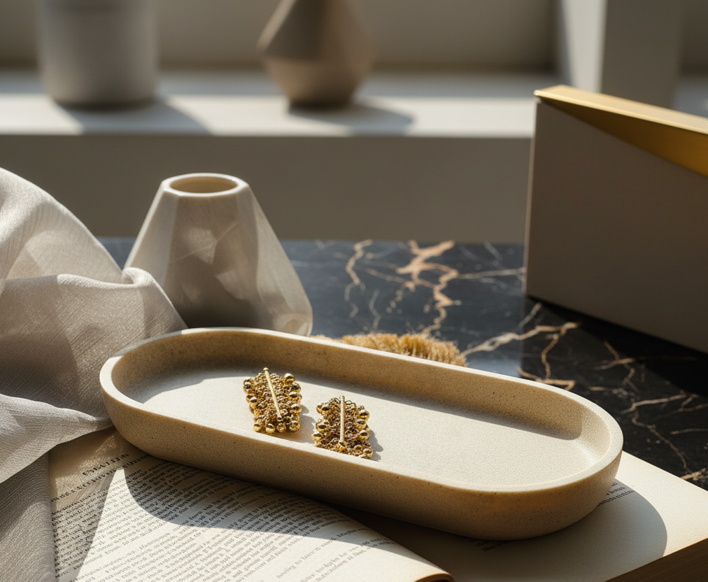 Molten Bead Bloom Studs