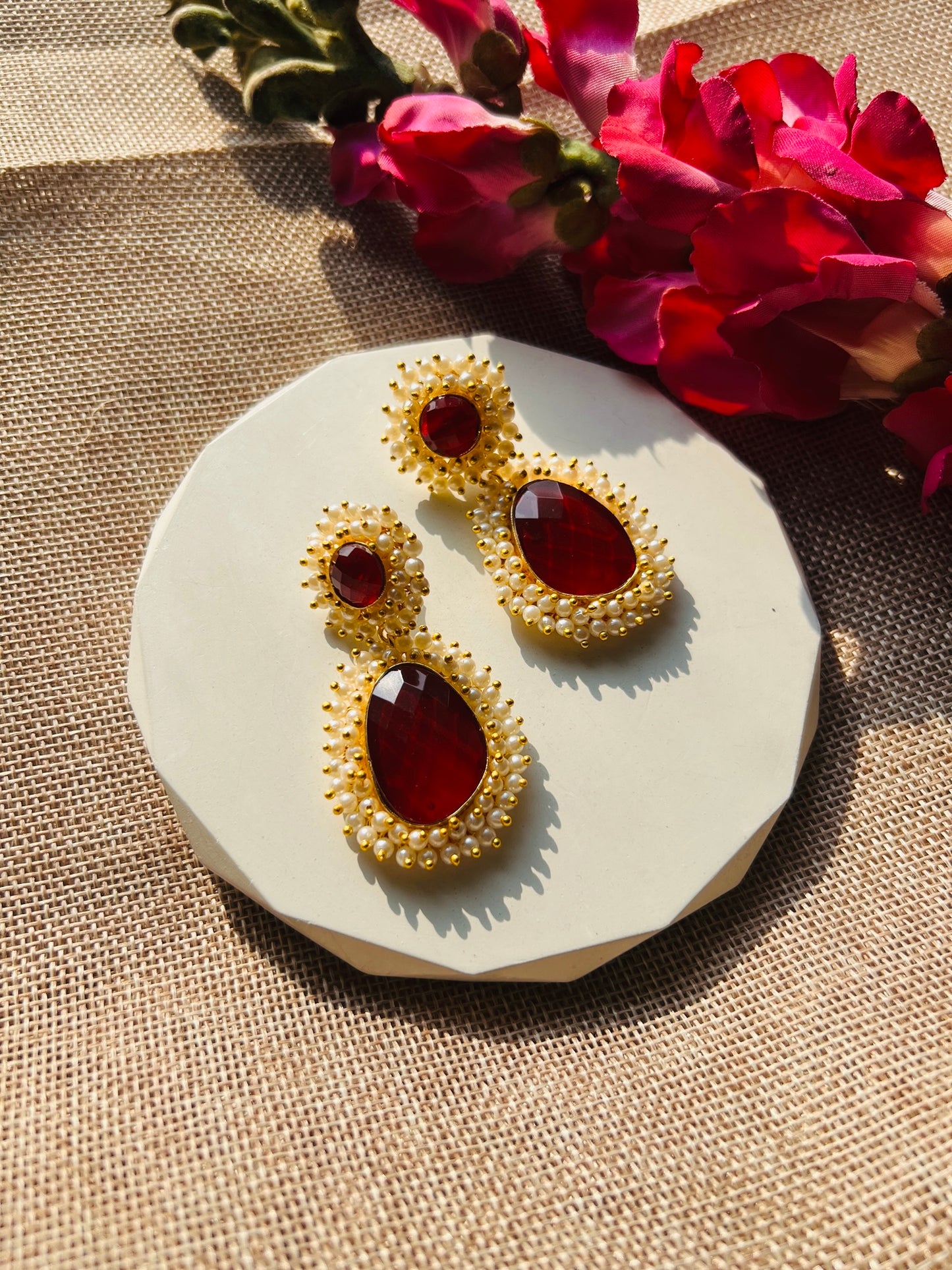 Monalisa Pearl Earrings -