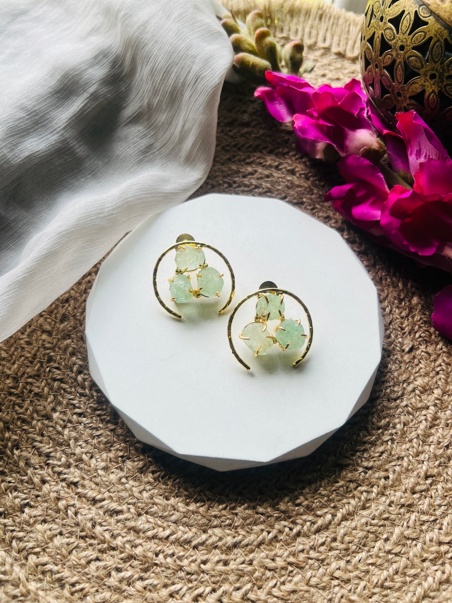 Trio Luxe Studs - Earrings