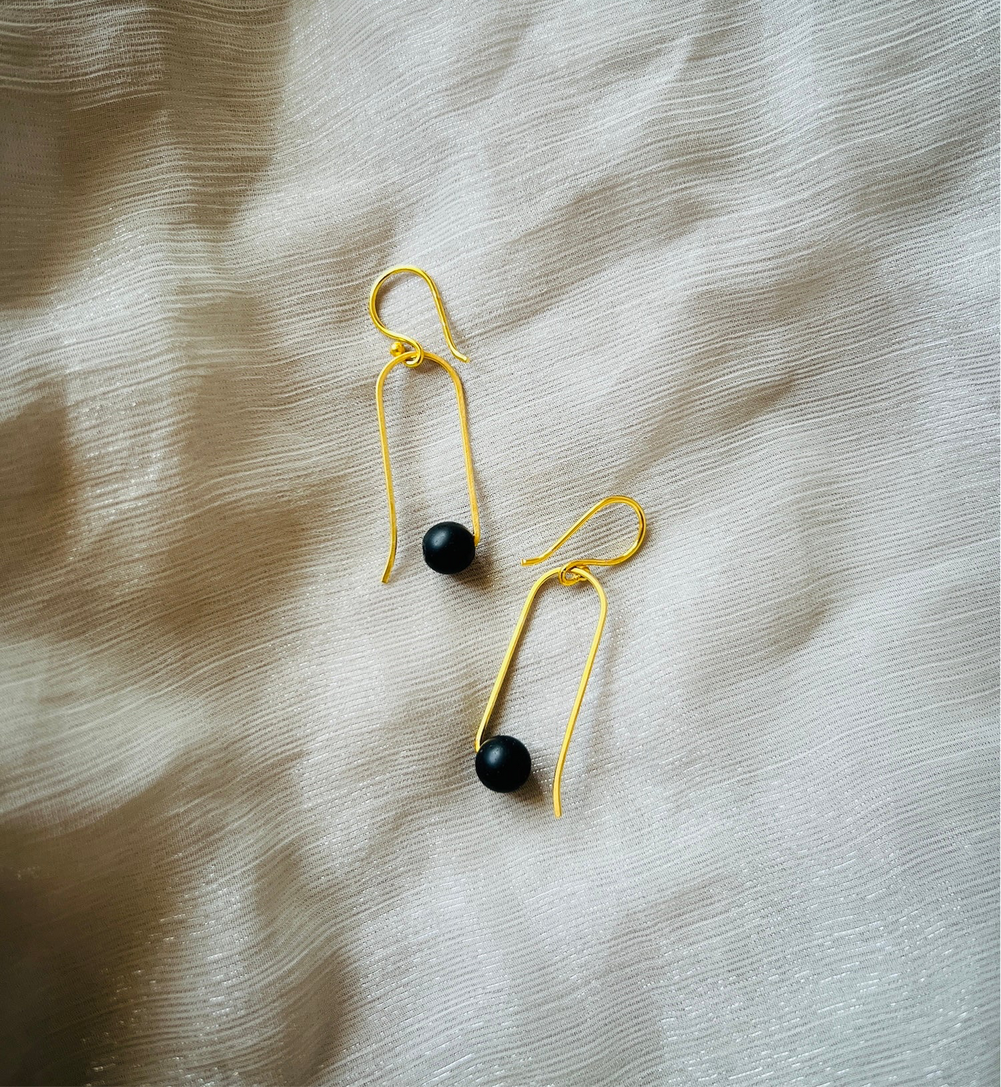 Simple Long Hoops - Earrings